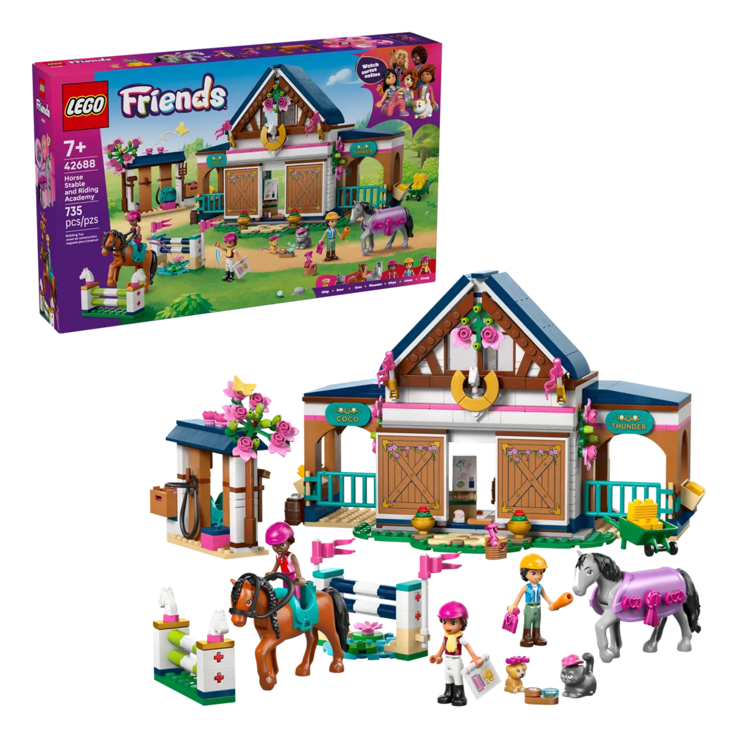 Lego Friends Horse Stable and Riding Academy 42688