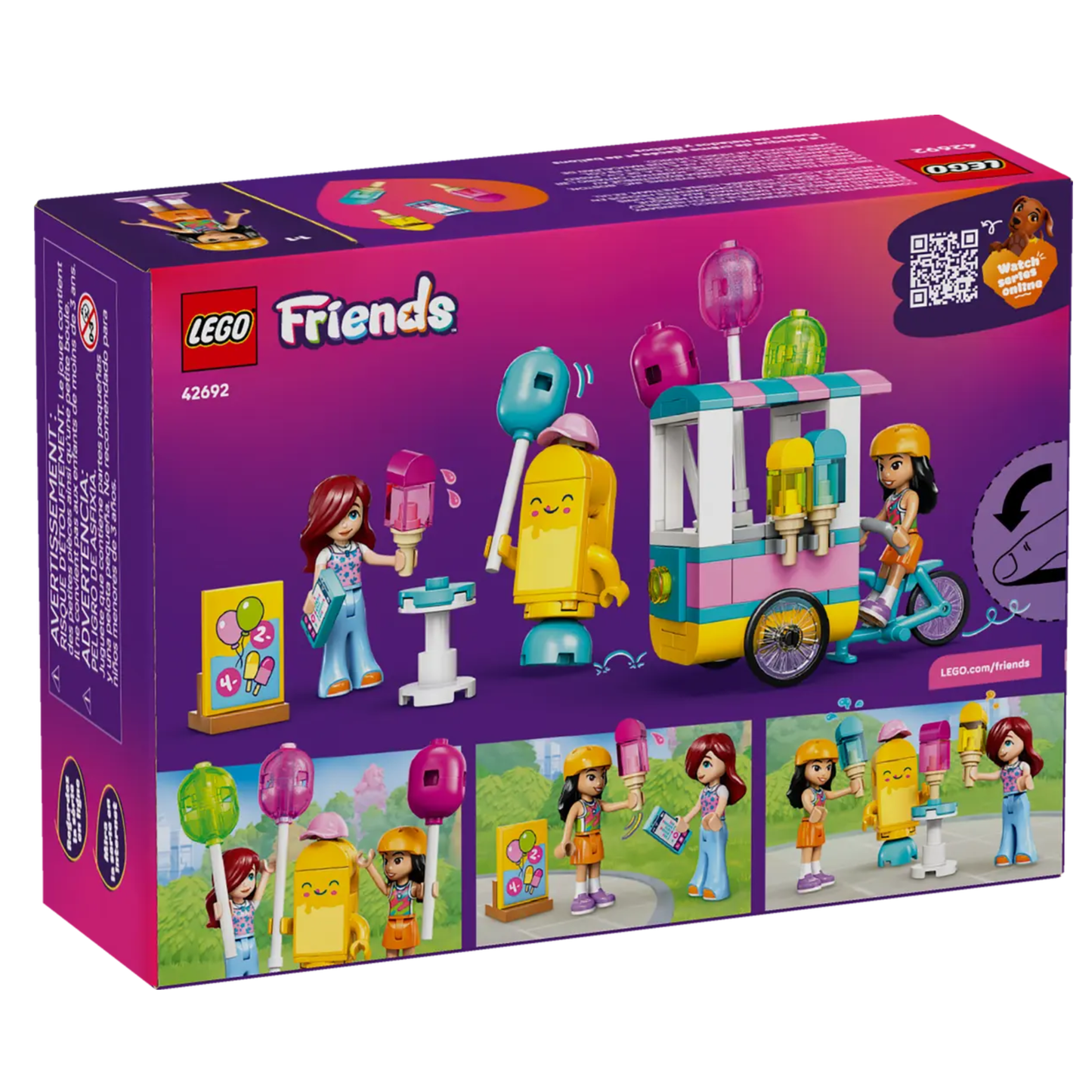 Lego Friends Ice Cream & Balloon Stand 42692