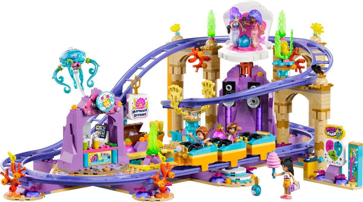Lego Friends Mermaid Roller Coaster Ride 42704