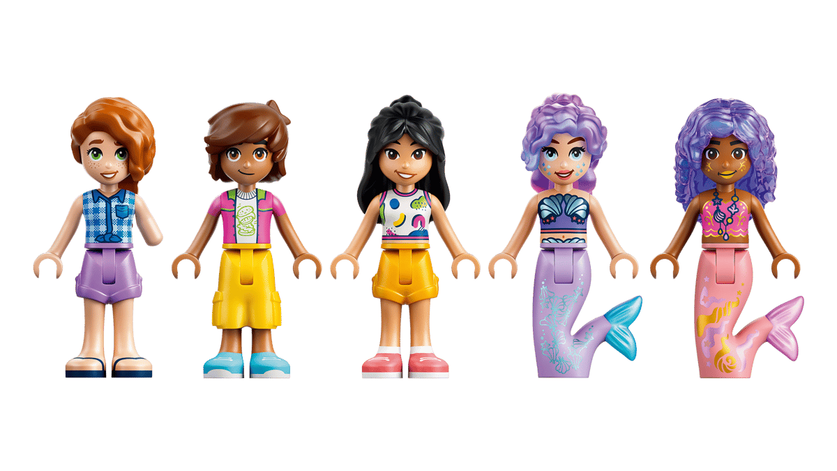 Lego Friends Mermaid Roller Coaster Ride 42704