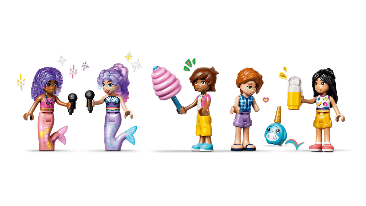 Lego Friends Mermaid Roller Coaster Ride 42704
