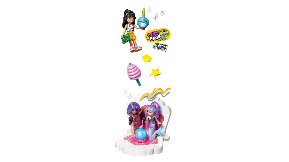 Lego Friends Mermaid Roller Coaster Ride 42704