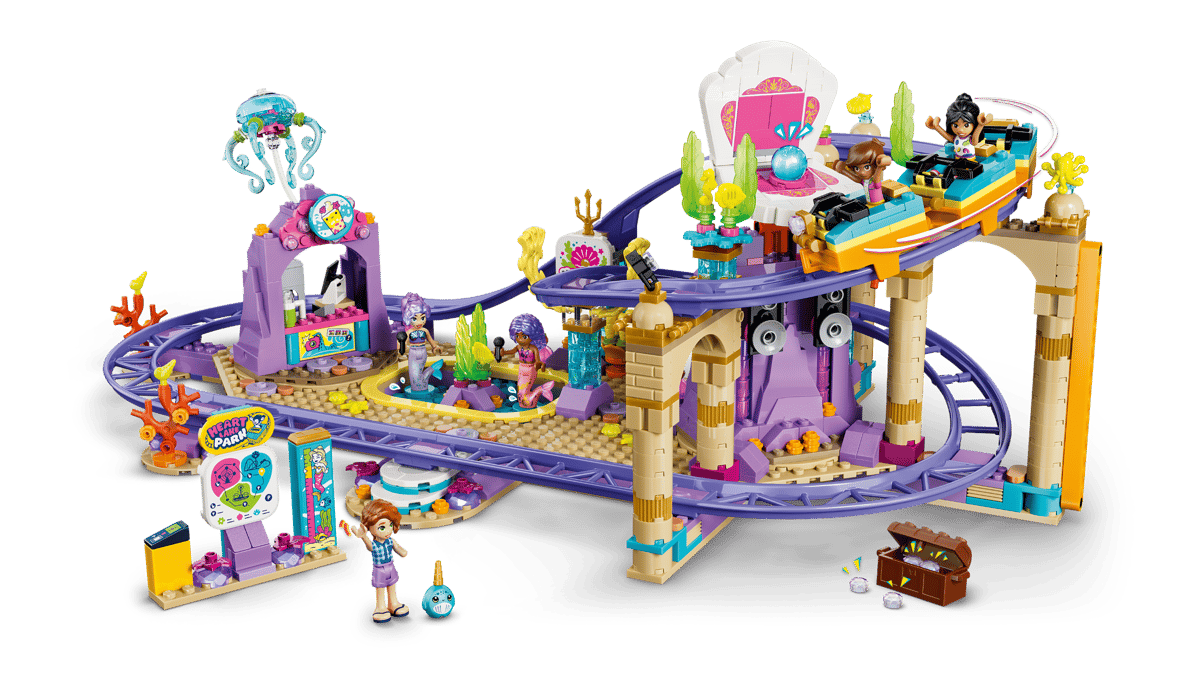 Lego Friends Mermaid Roller Coaster Ride 42704