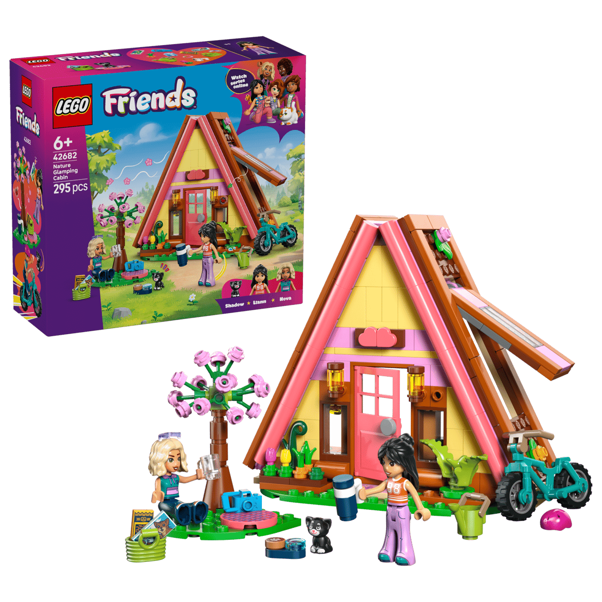 Lego Friends Nature Glamping Cabin 42682