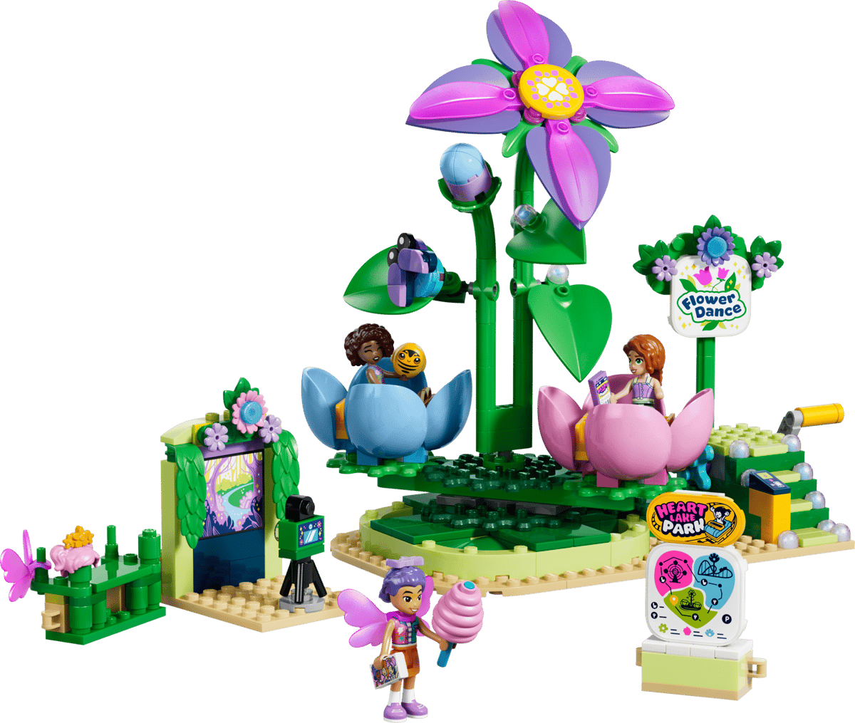 Lego Friends Spinning Flower & Fairy Teacup Ride 42702