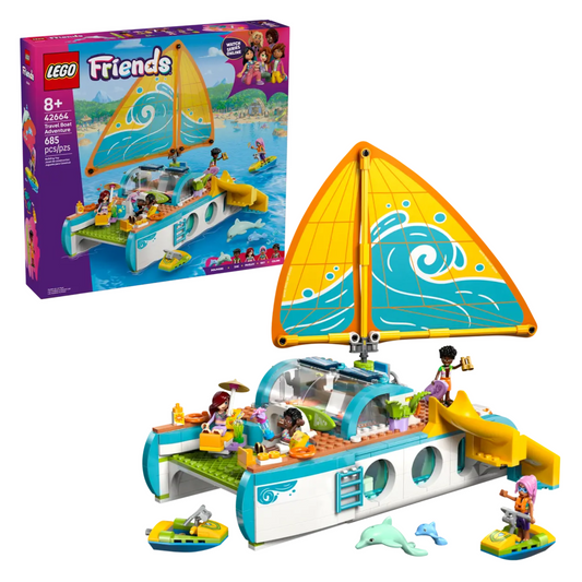 Lego Friends Travel Boat Adventure 42664
