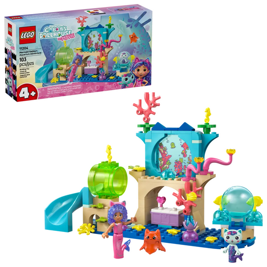 Lego Gabby's Dollhouse Mermaid Gabby's Aquarium Adventure 11204