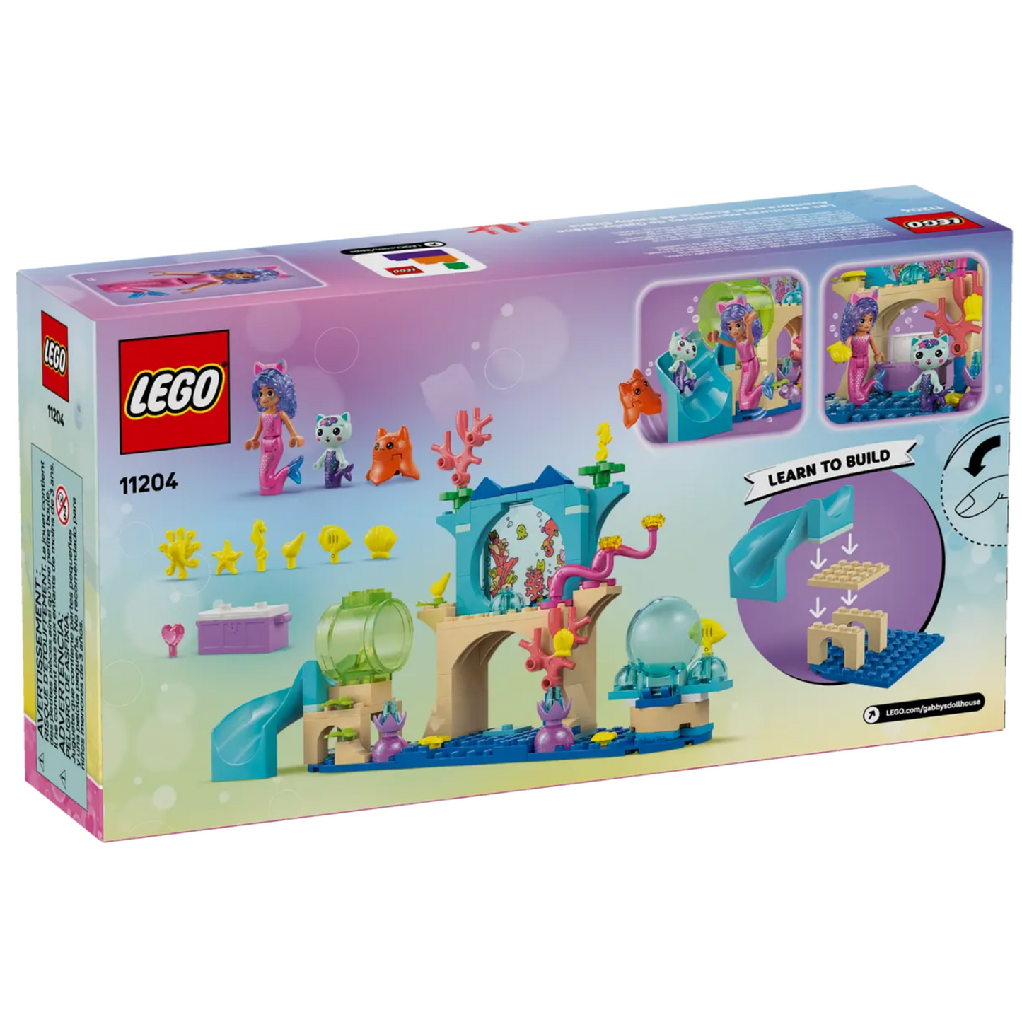 Lego Gabby's Dollhouse Mermaid Gabby's Aquarium Adventure 11204