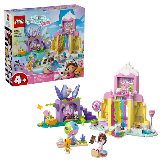 Lego Gabby's Dollhouse Sweet Treat Mountain & Kitty Garden 11205