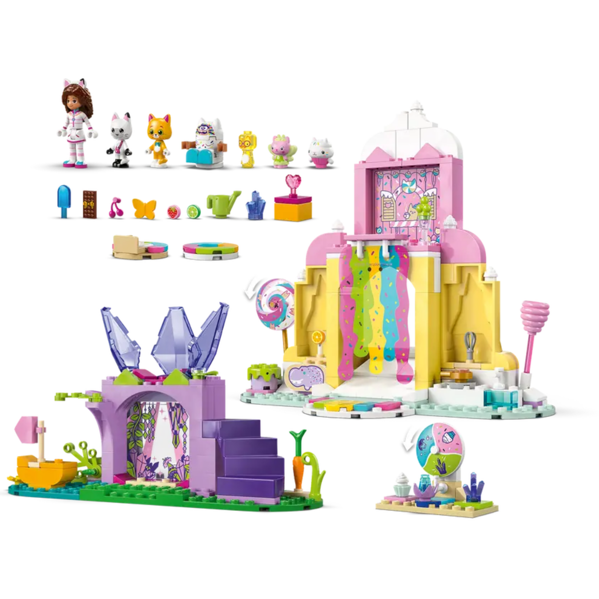 Lego Gabby's Dollhouse Sweet Treat Mountain & Kitty Garden 11205