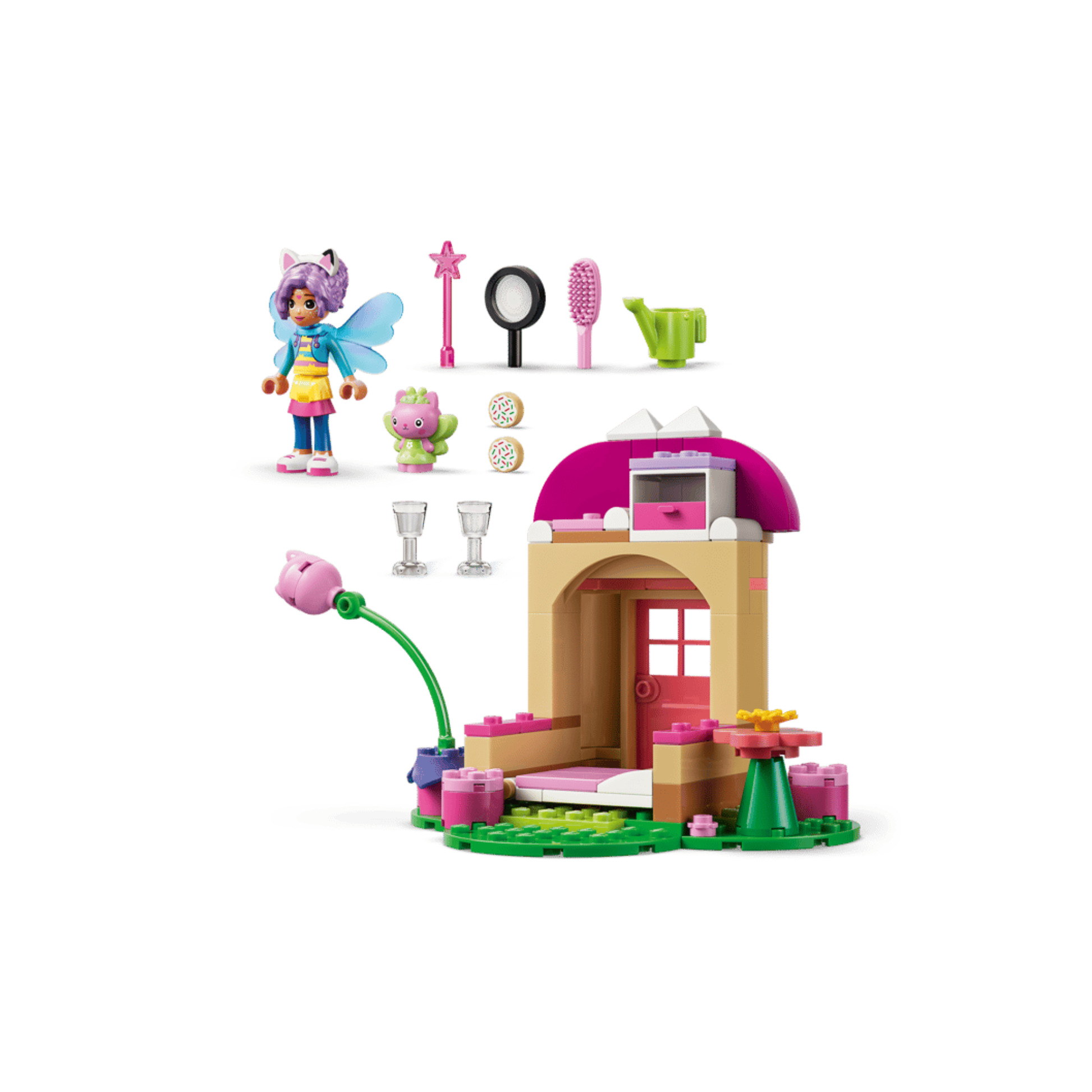 Lego Gabbys Dollhouse Kitty Fairy's Garden House 11212