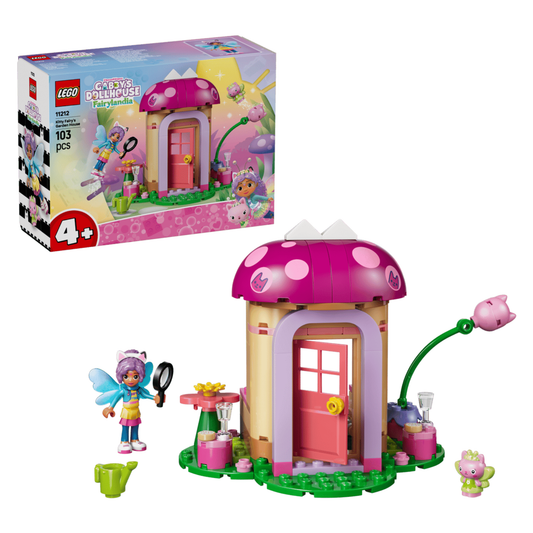 Lego Gabbys Dollhouse Kitty Fairy's Garden House 11212