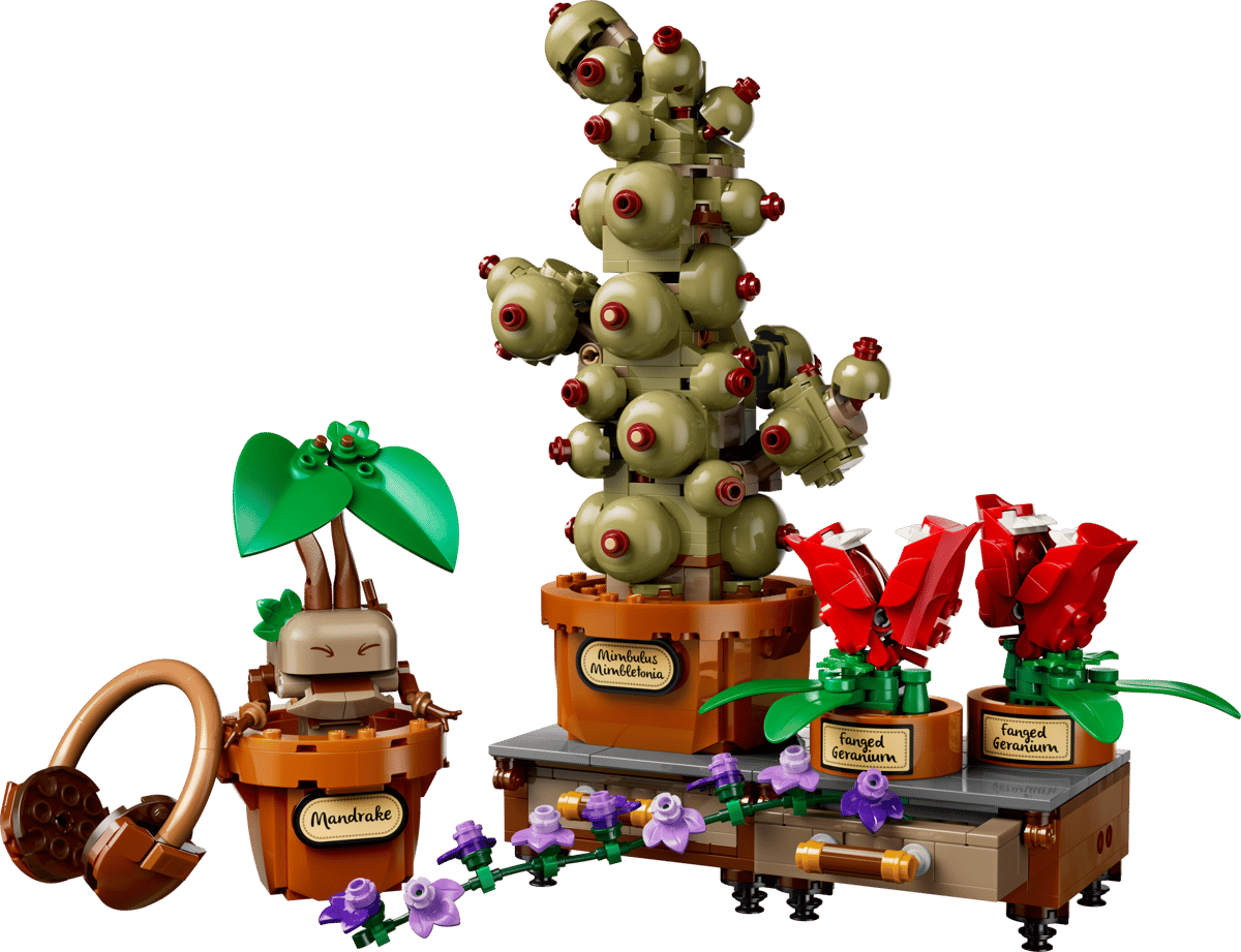 Lego Harry Potter Hogwarts Herbology Plants 76474