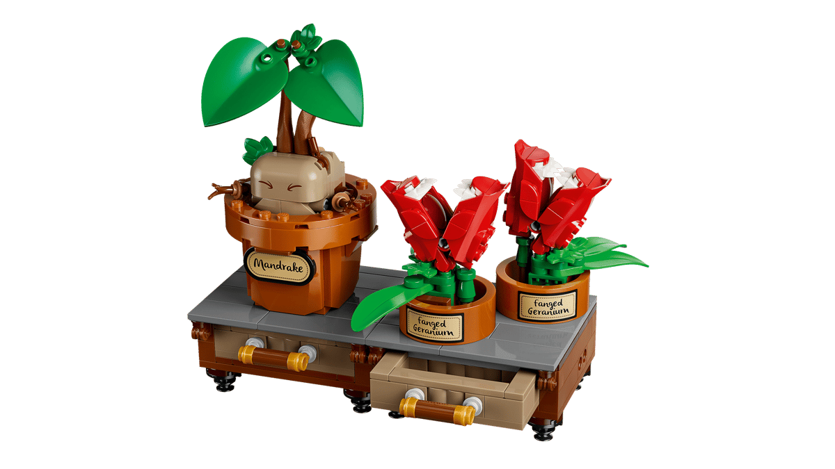 Lego Harry Potter Hogwarts Herbology Plants 76474