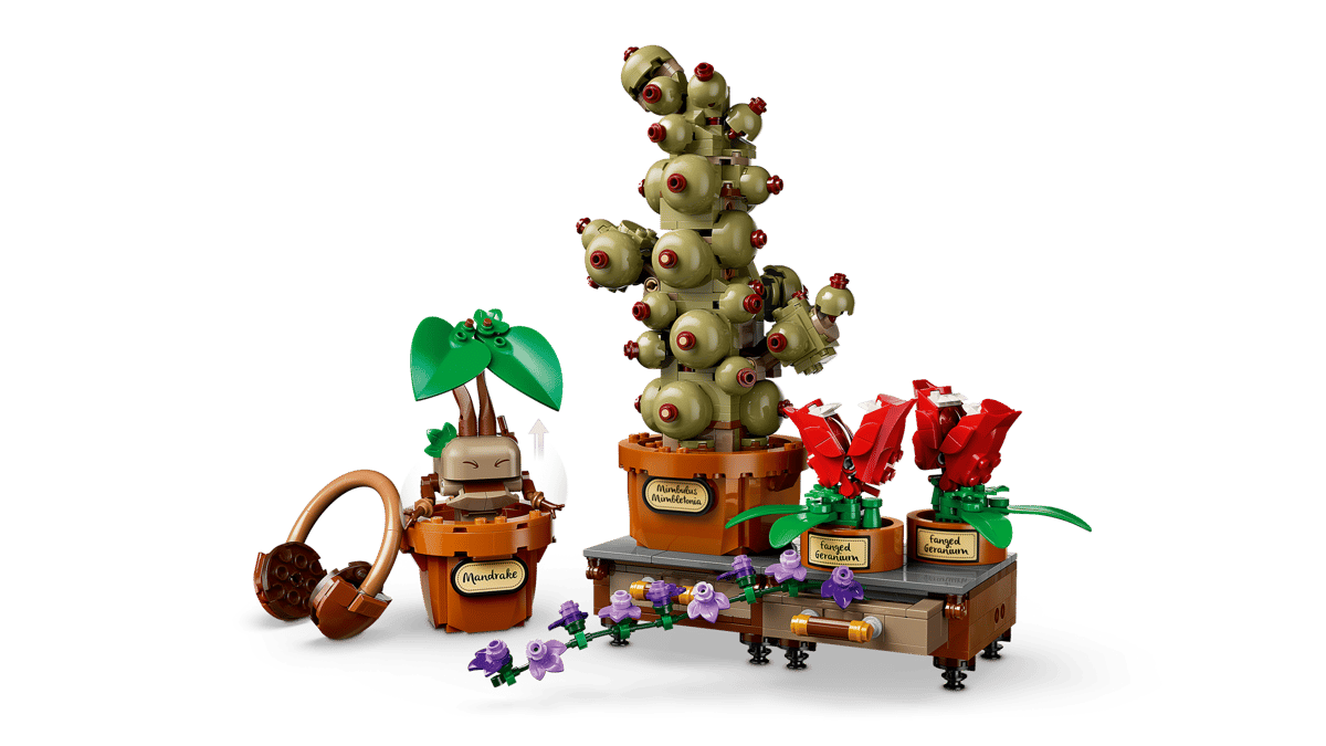 Lego Harry Potter Hogwarts Herbology Plants 76474