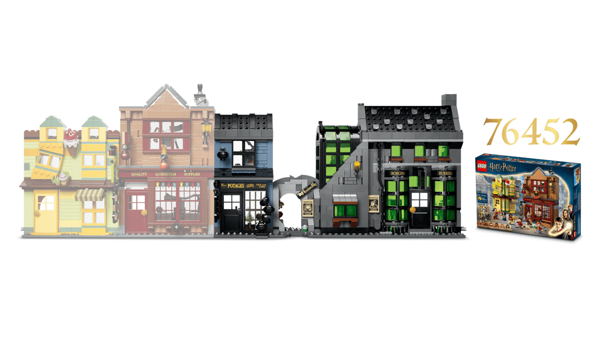 Lego Harry Potter Knockturn Alley Wizarding Shops 76471