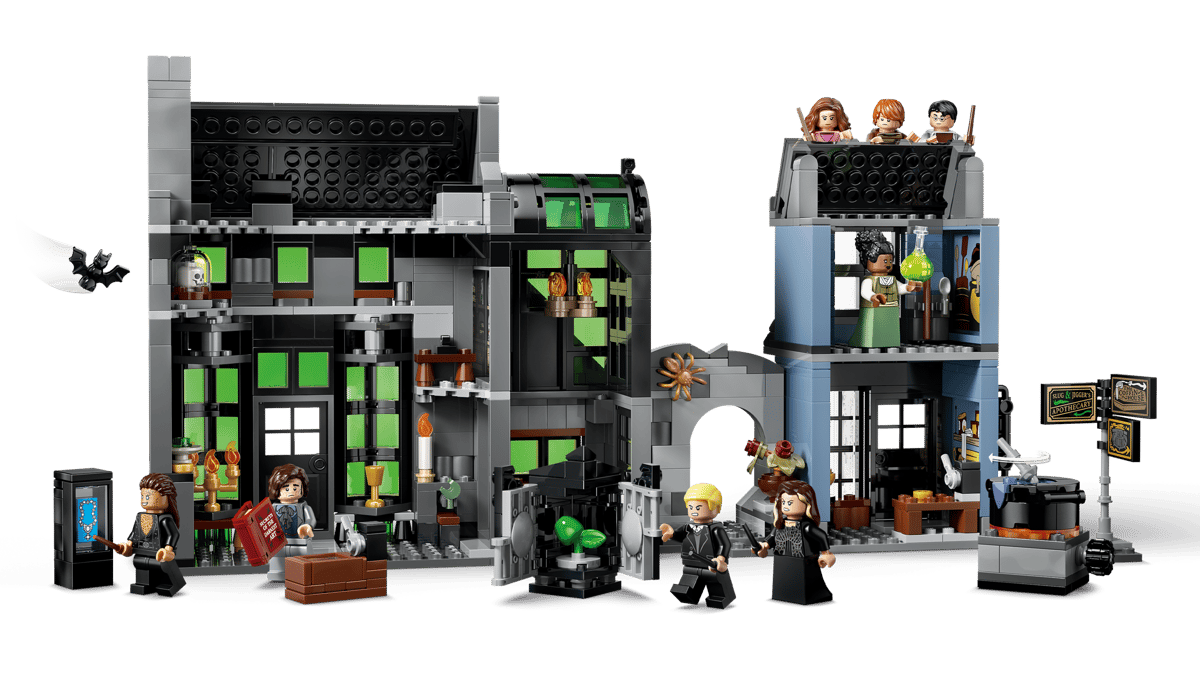 Lego Harry Potter Knockturn Alley Wizarding Shops 76471