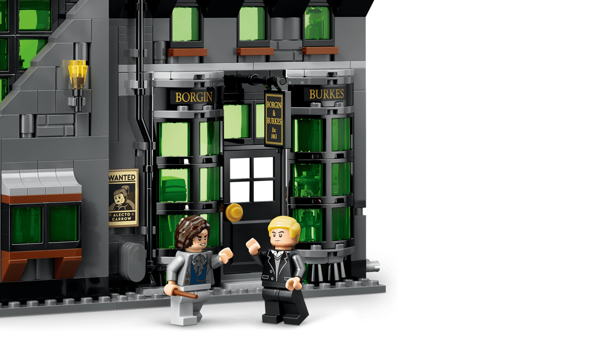 Lego Harry Potter Knockturn Alley Wizarding Shops 76471