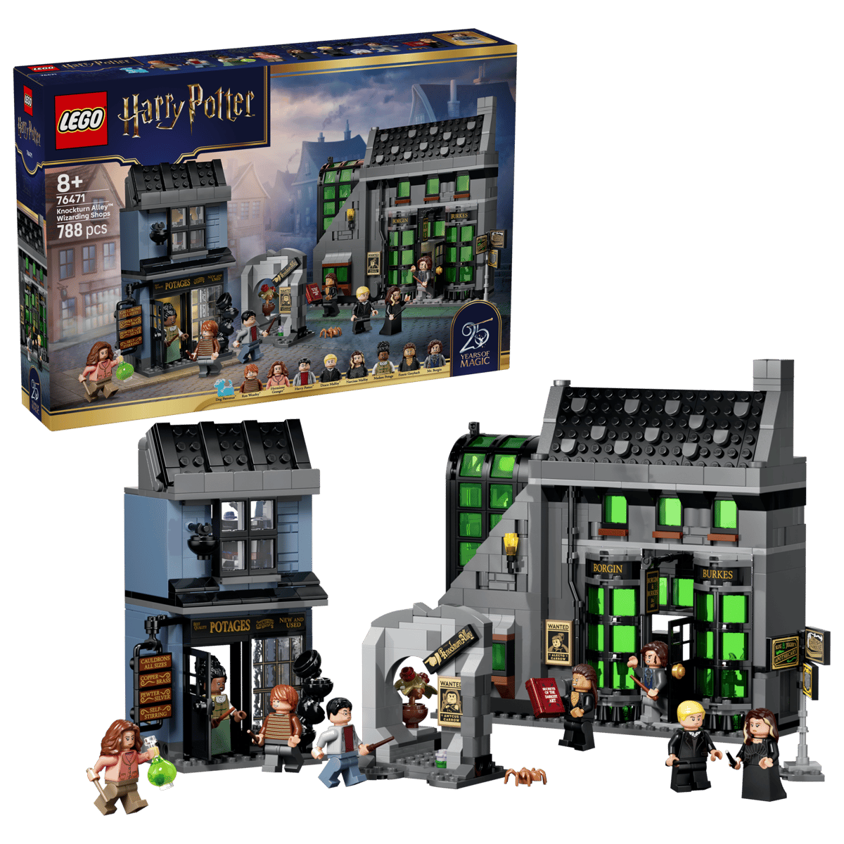 Lego Harry Potter Knockturn Alley Wizarding Shops 76471