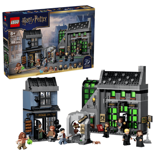 Lego Harry Potter Knockturn Alley Wizarding Shops 76471