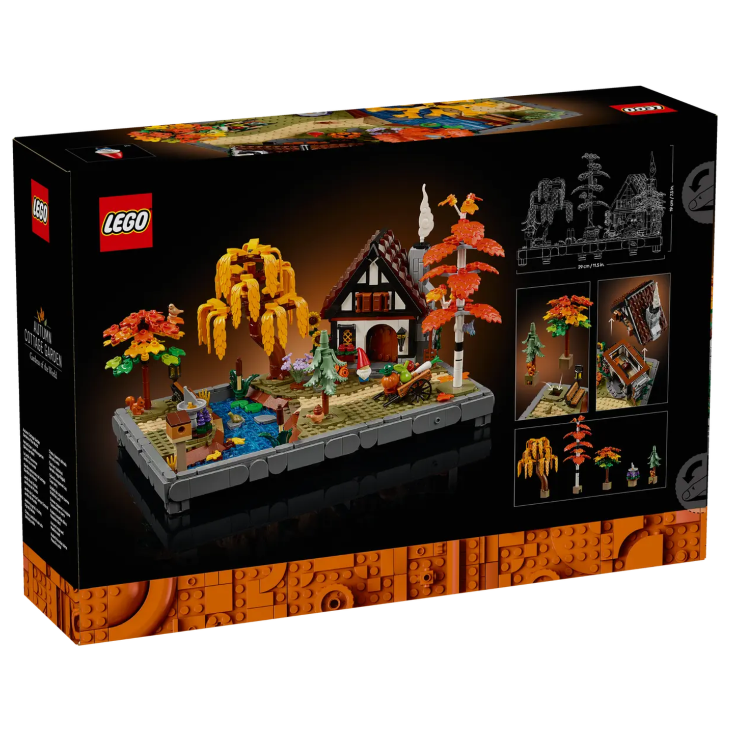Lego Icons Autumn Cottage Garden 11372