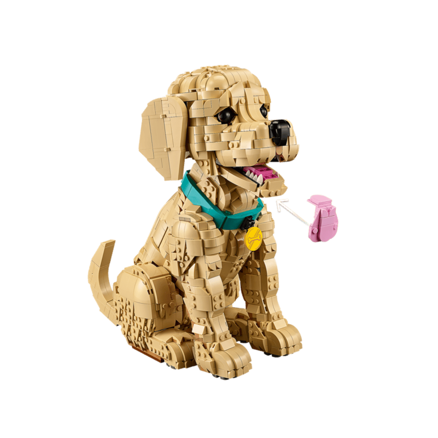 Lego Icons Golden Retriever Puppy 11384