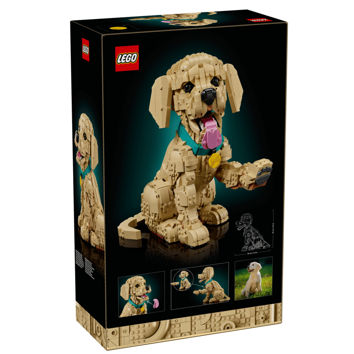 Lego Icons Golden Retriever Puppy 11384