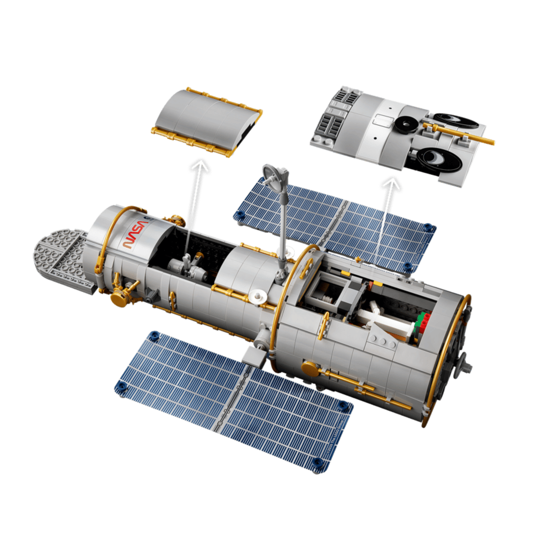 Lego Icons Hubble Space Telescope 11382