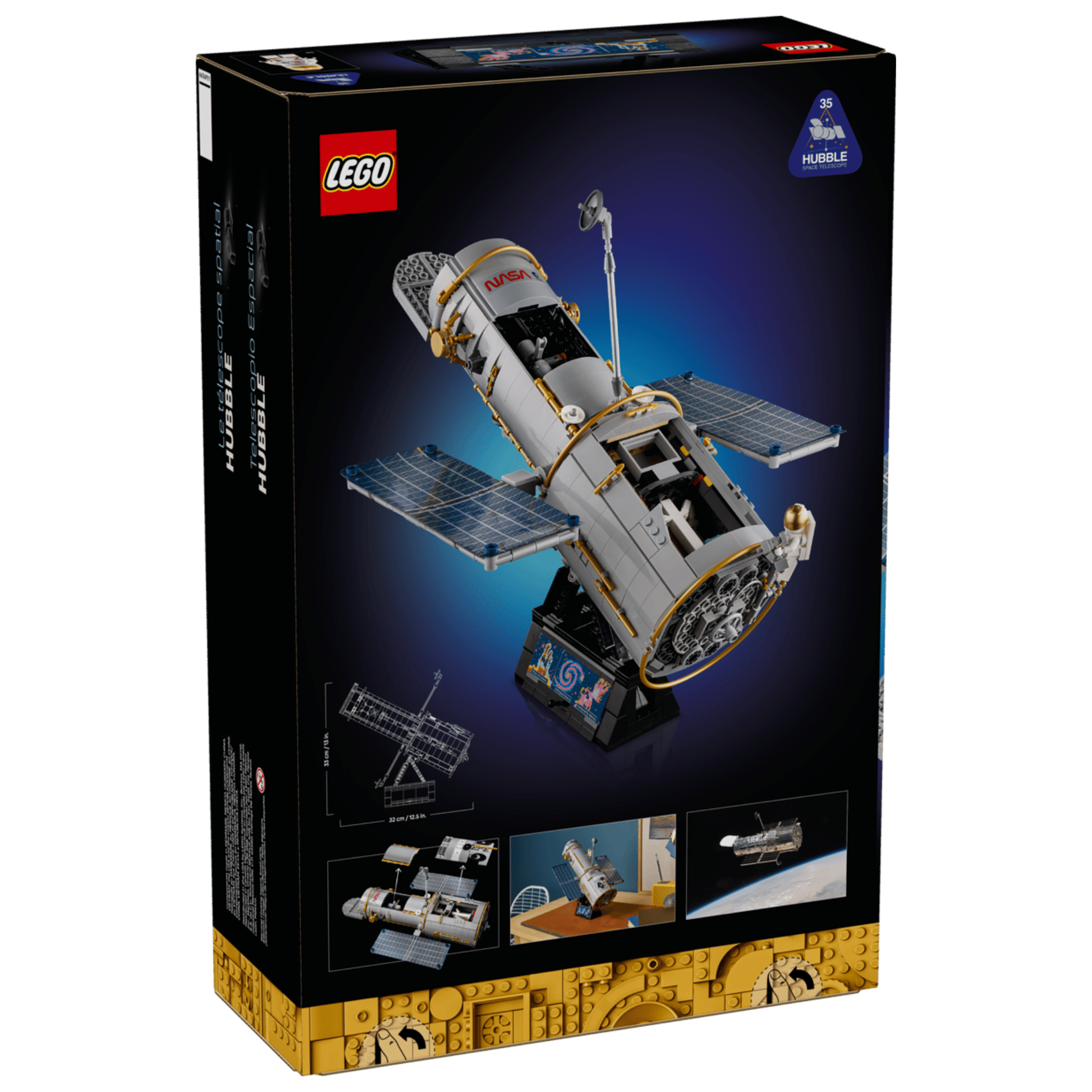 Lego Icons Hubble Space Telescope 11382