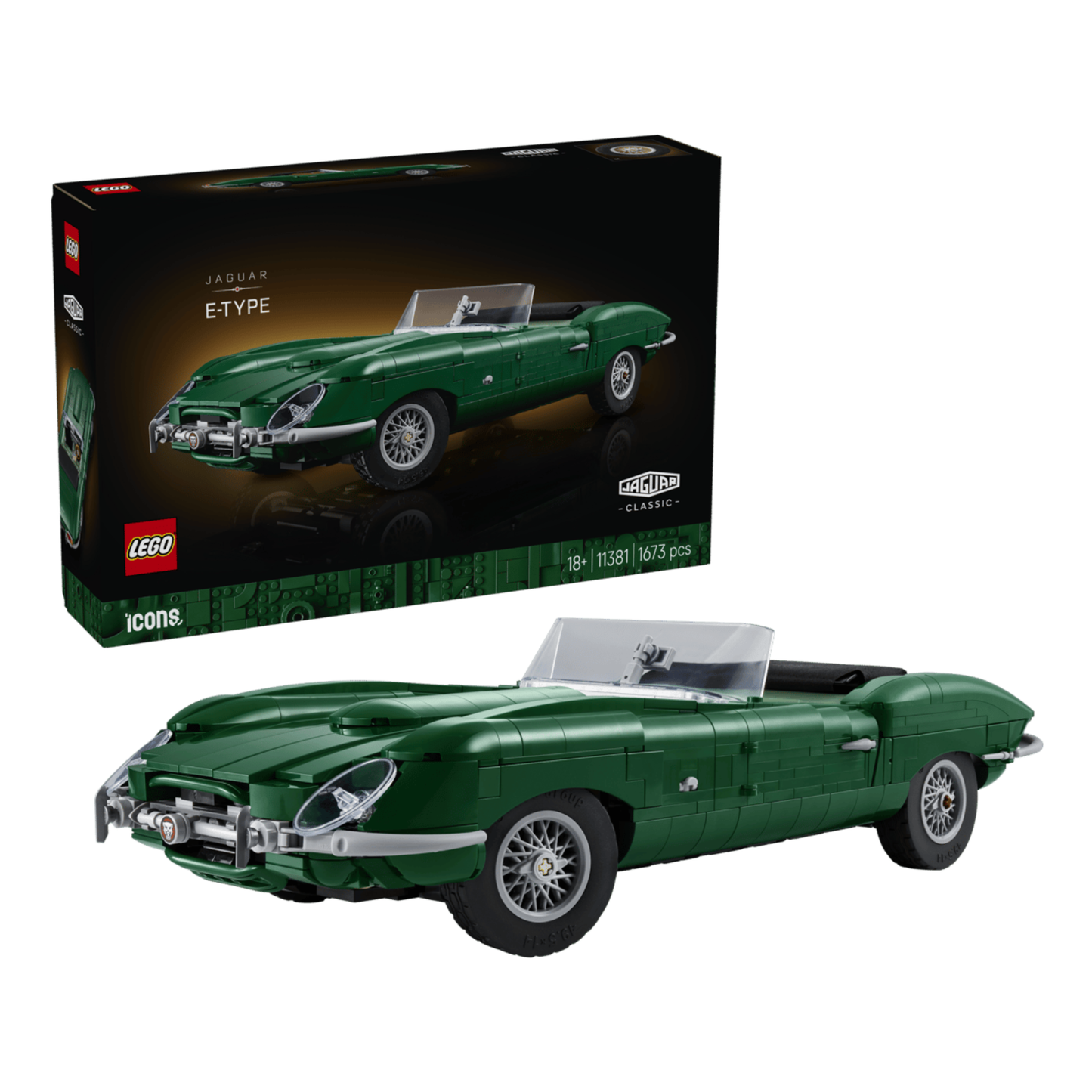 Lego Icons Jaguar E-Type 11381