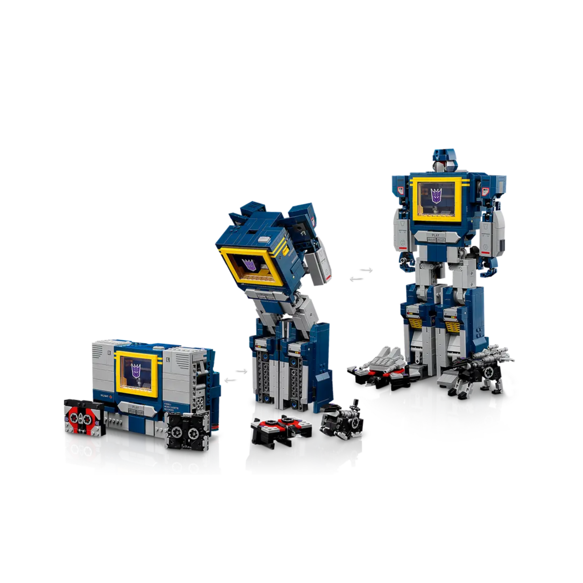 Lego Icons Transformers Soundwave 10358