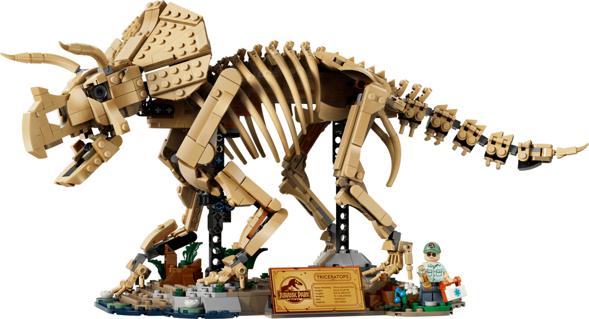 Lego Jurassic World Dinosaur Fossils: Triceratops 77985