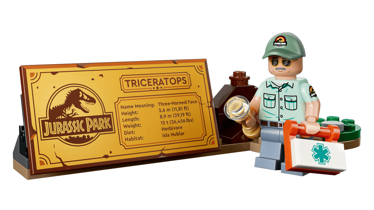 Lego Jurassic World Dinosaur Fossils: Triceratops 77985