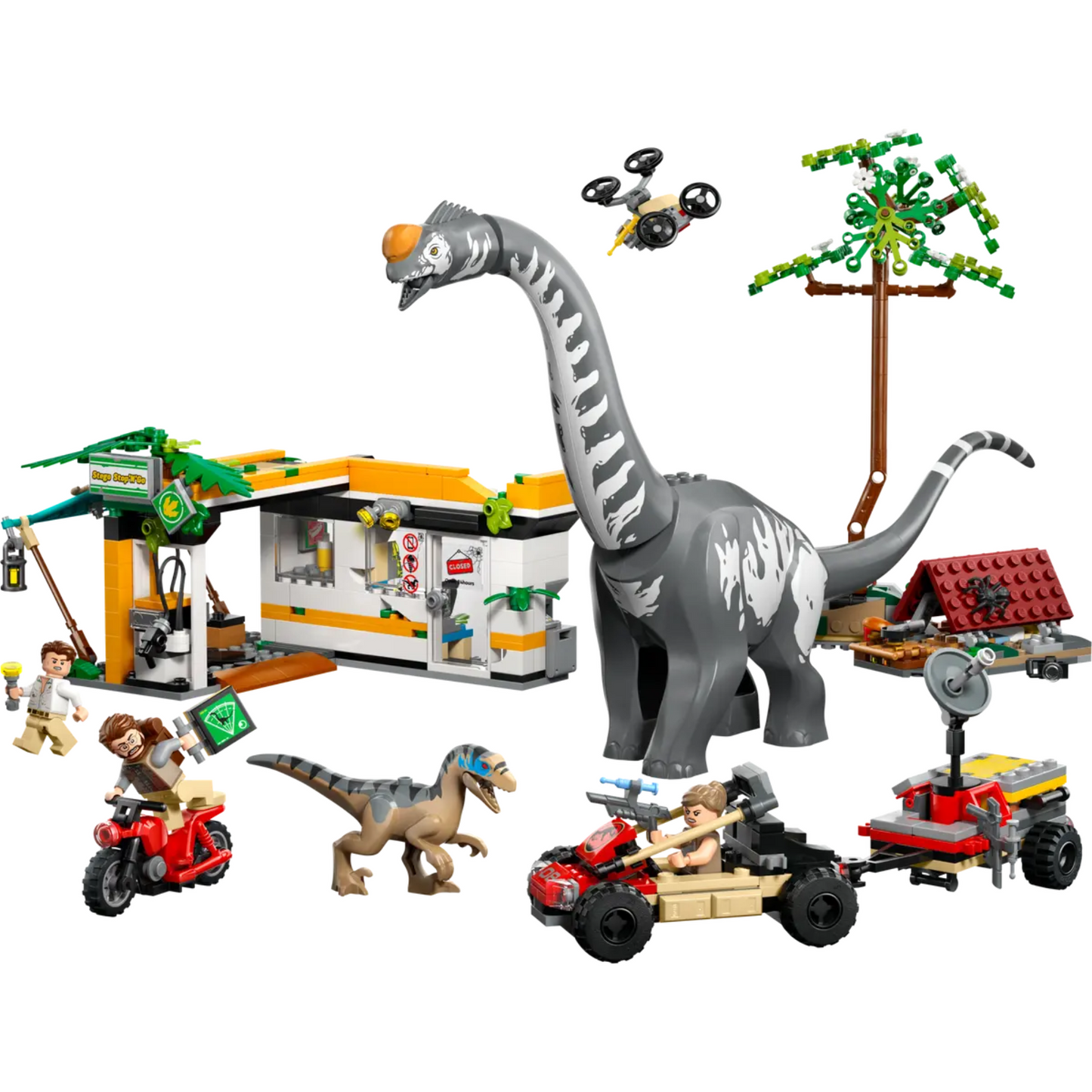 Lego Jurassic World Raptor & Titanosaurus Tracking Mission 76973