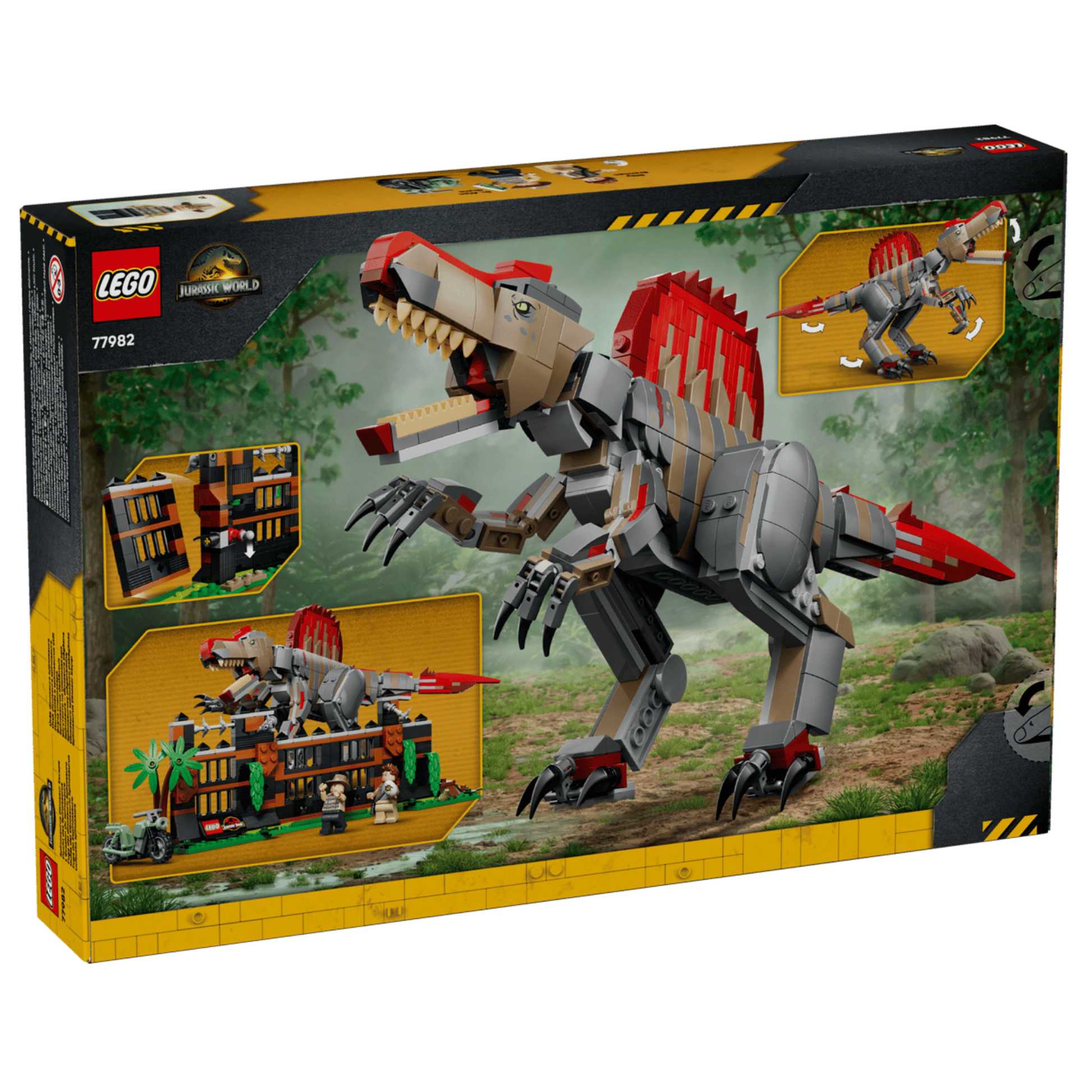 Lego Jurassic World Spinosaurus Dinosaur Escape 77982