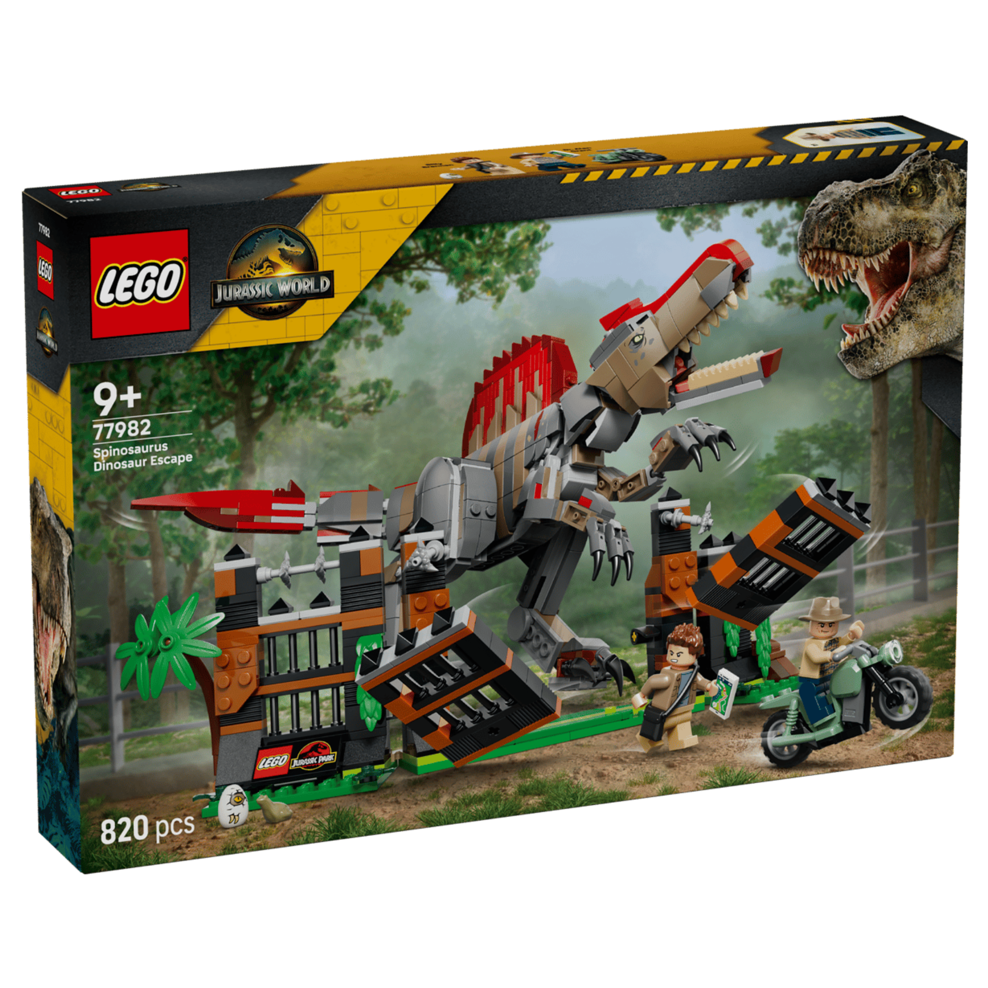Lego Jurassic World Spinosaurus Dinosaur Escape 77982