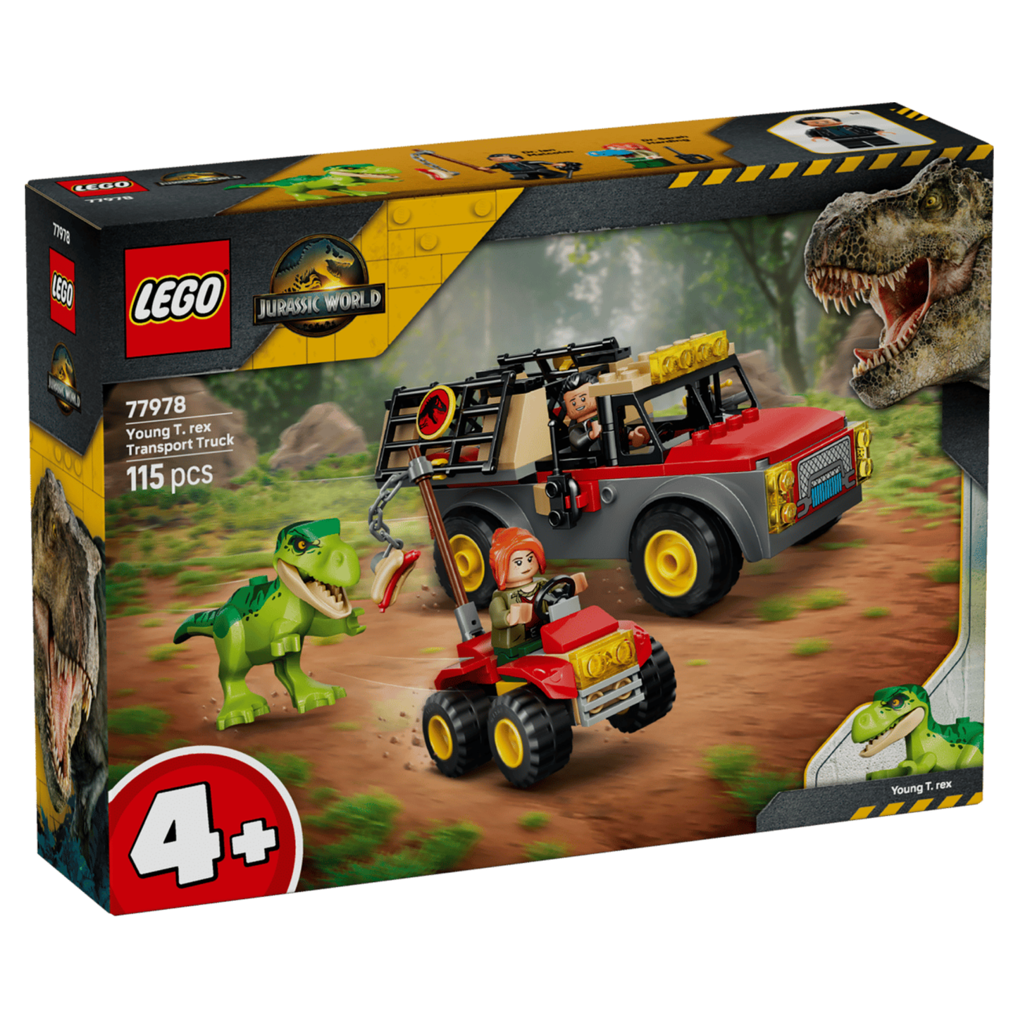 Lego Jurassic World Young T. rex Transport Truck 77978