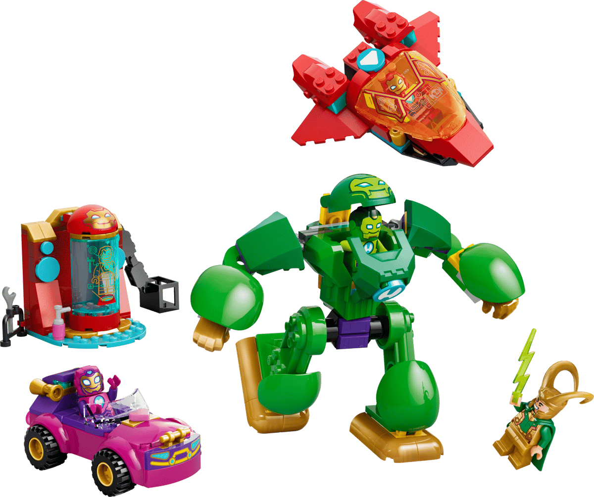 Lego Marvel Disney Jr Loki vs. Team Iron Man 11211