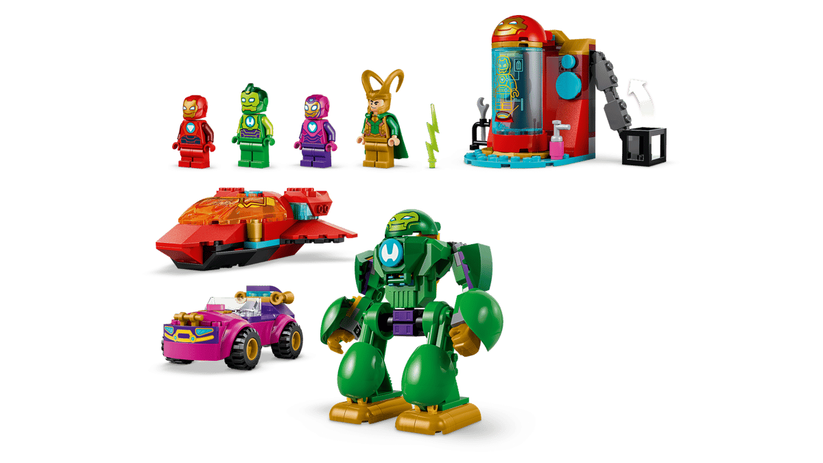 Lego Marvel Disney Jr Loki vs. Team Iron Man 11211