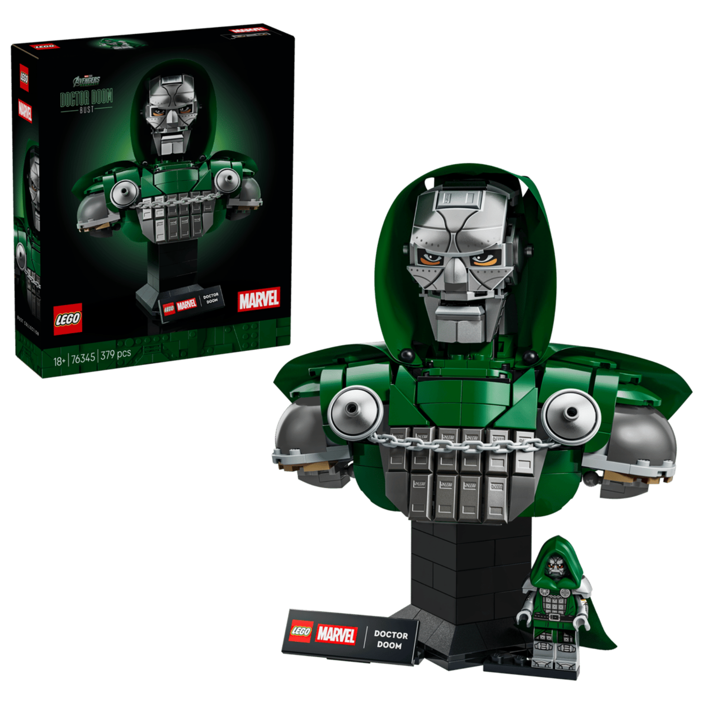 Lego Marvel Doctor Doom Bust 76345