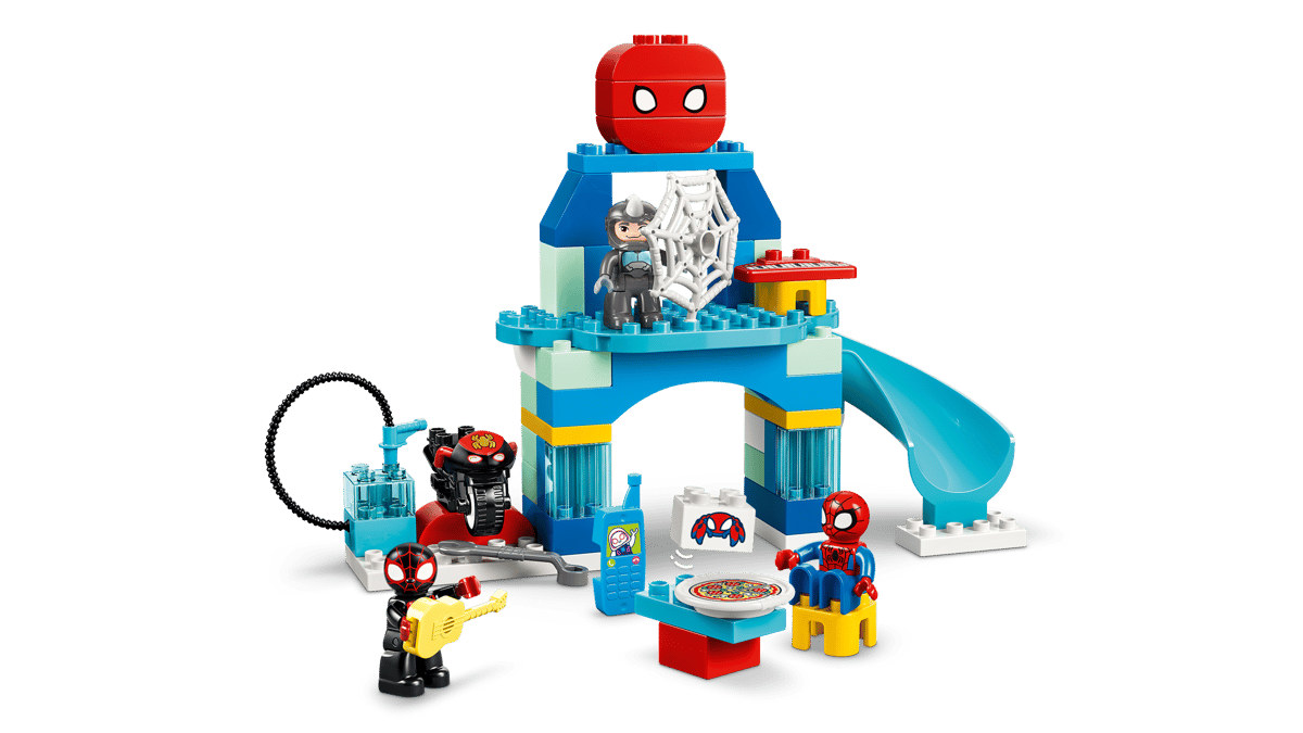 Lego Marvel Duplo Spidey And His Amazing Friends Team Spidey Webquarters 10464