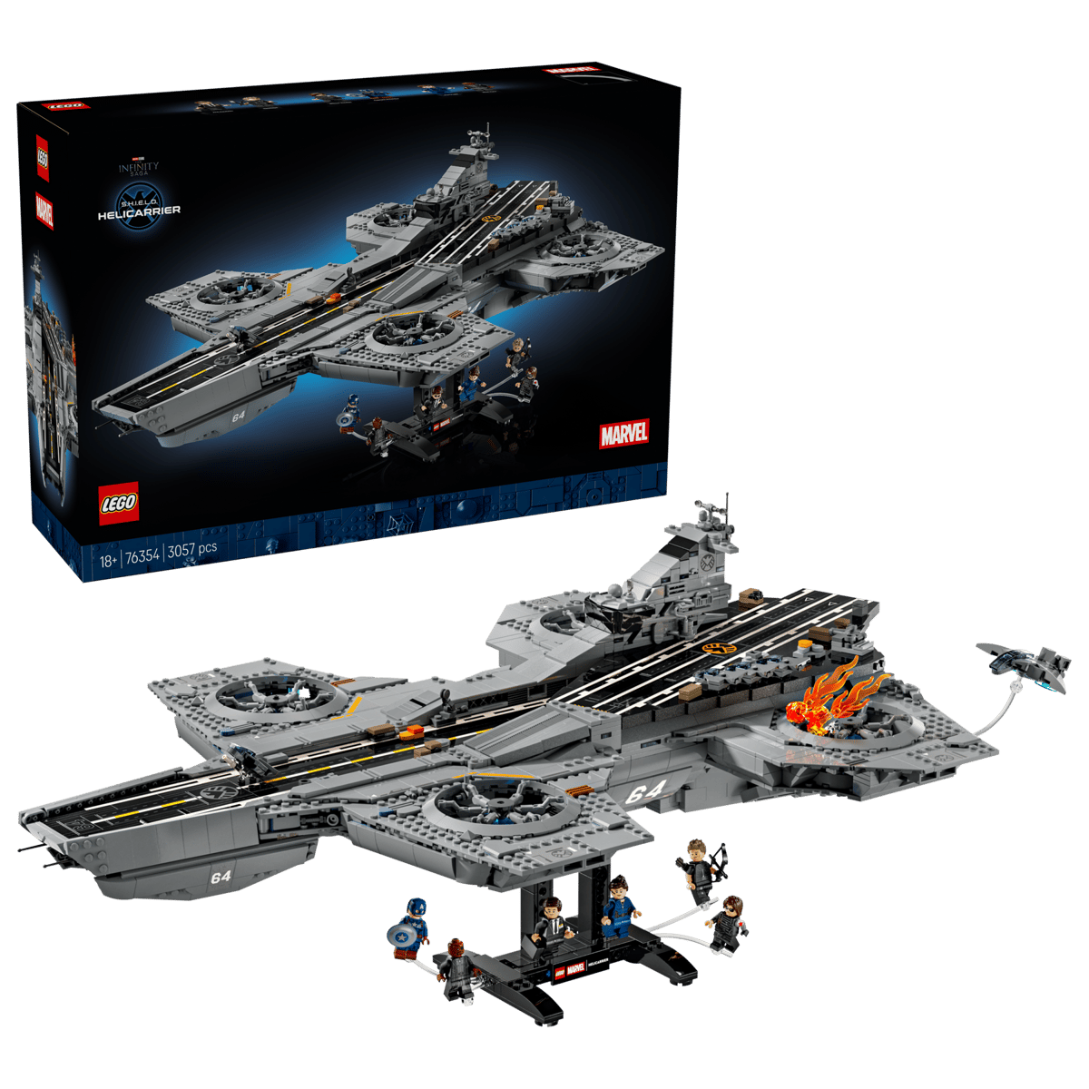 Lego Marvel S.H.I.E.L.D. Helicarrier 76354
