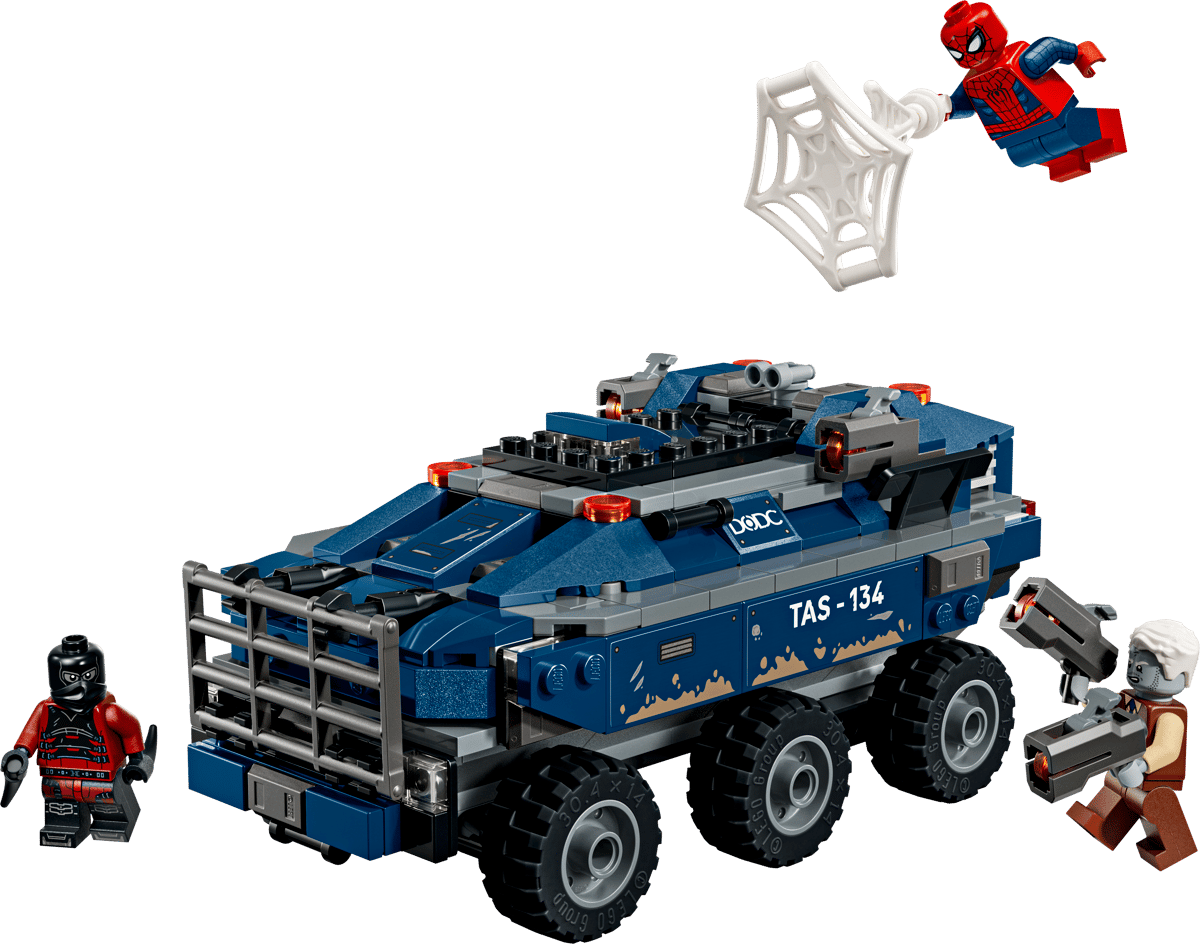 Lego Marvel Spider-Man Prison Transport Chase 76349