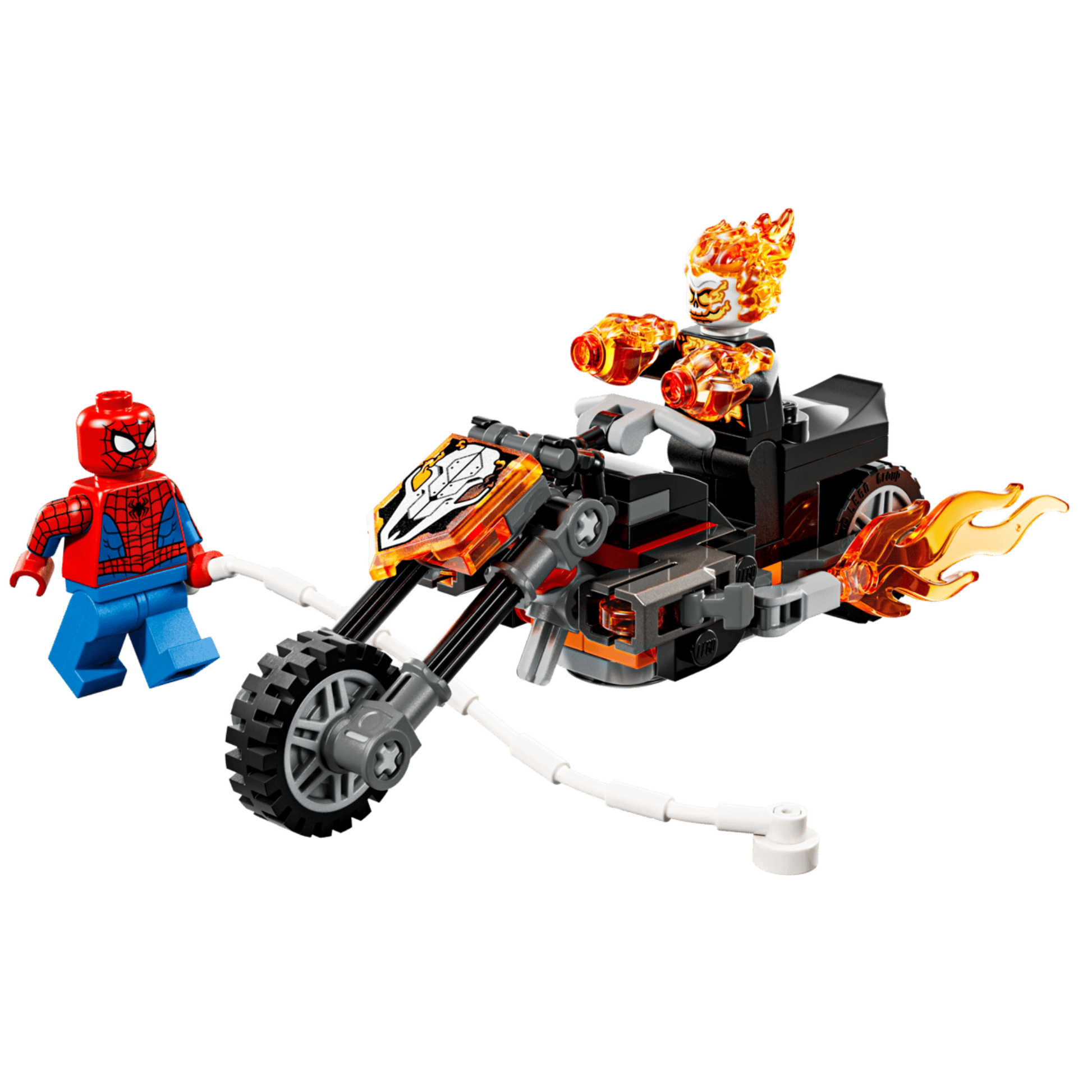 Lego Marvel Spider-Man vs. Ghost Rider Motorcycle 76335
