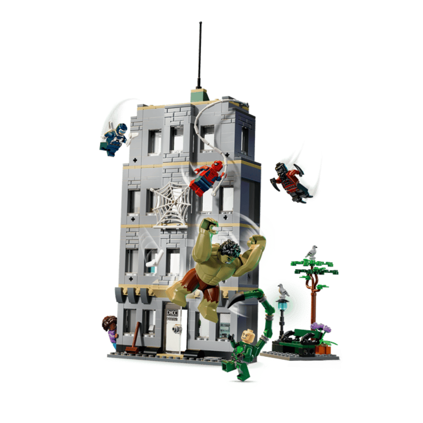 Lego Marvel Spider-Man vs. Hulk Epic Clash 76350