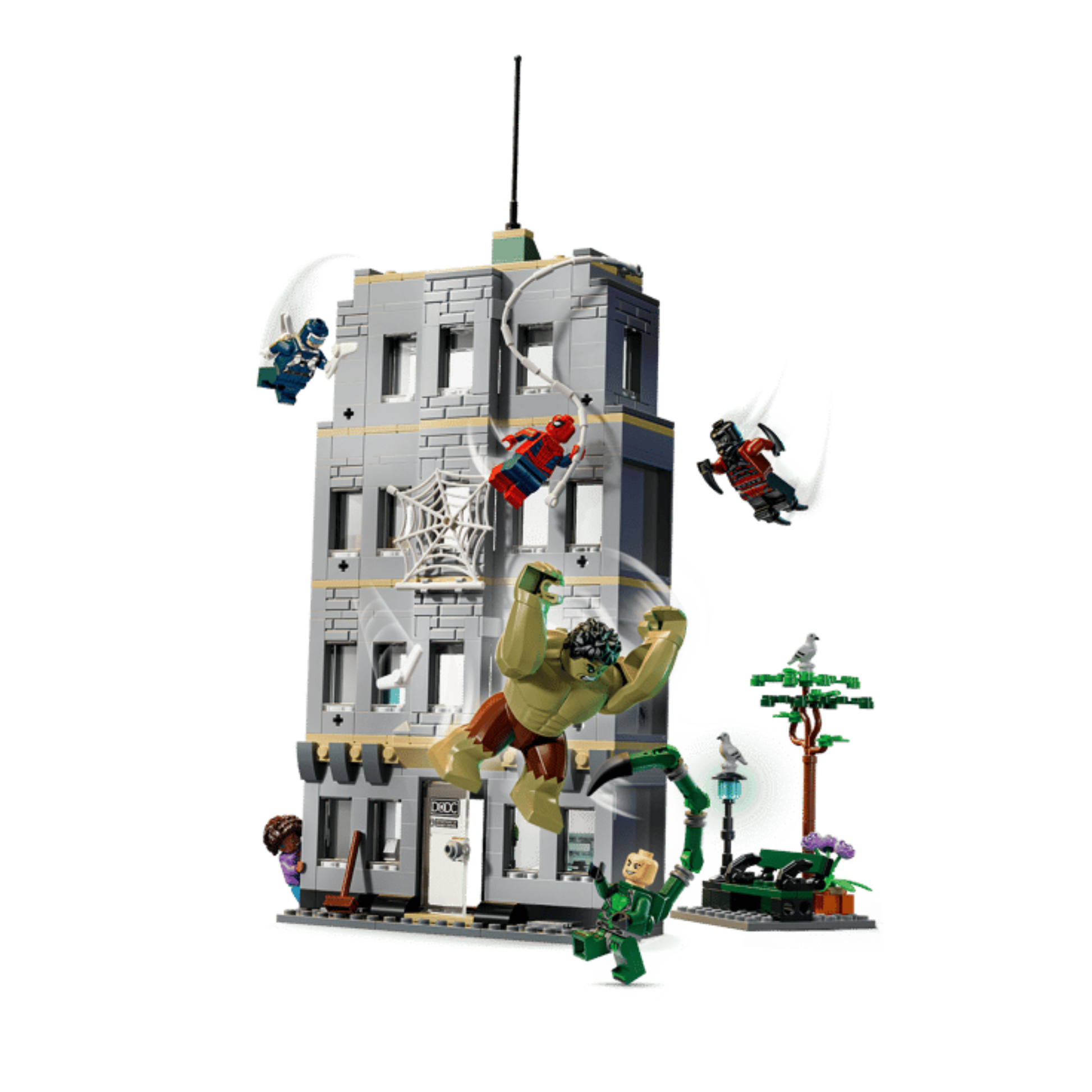 Lego Marvel Spider-Man vs. Hulk Epic Clash 76350