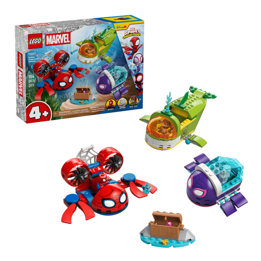 Lego Marvel Spidey: Underwater Vehicles 11207
