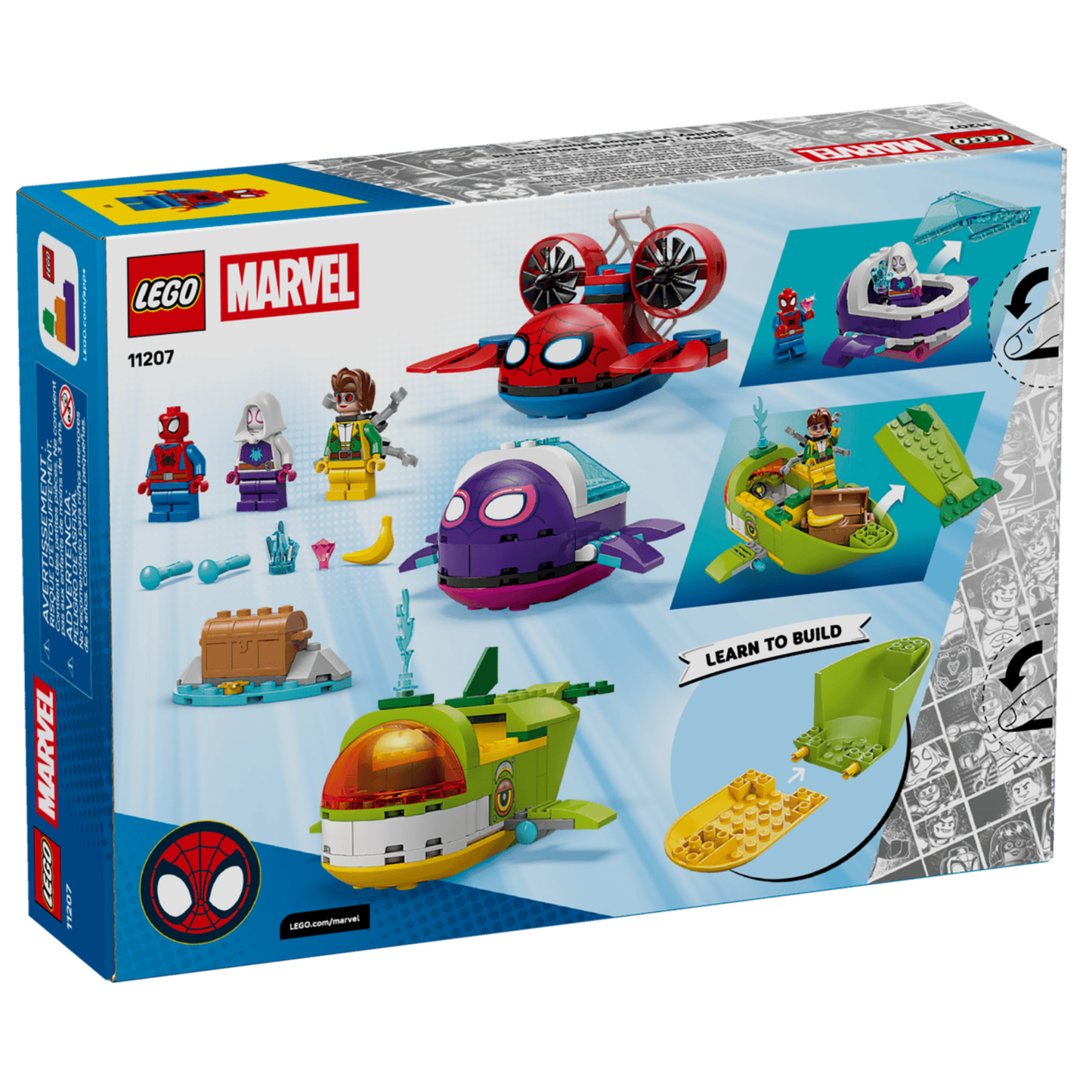 Lego Marvel Spidey: Underwater Vehicles 11207