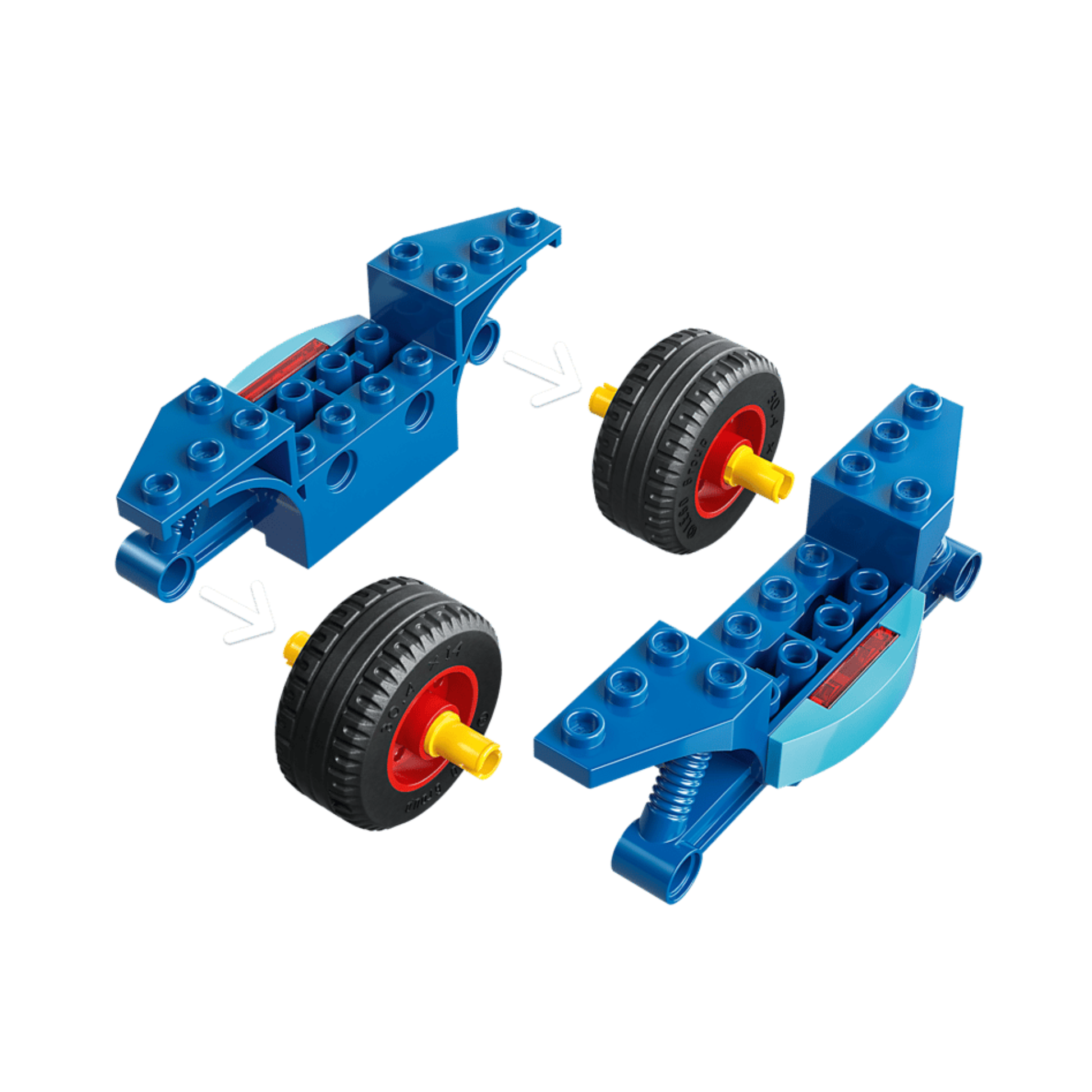 Lego Marvel Spidey on his Motorcycle vs. Rhino 11206