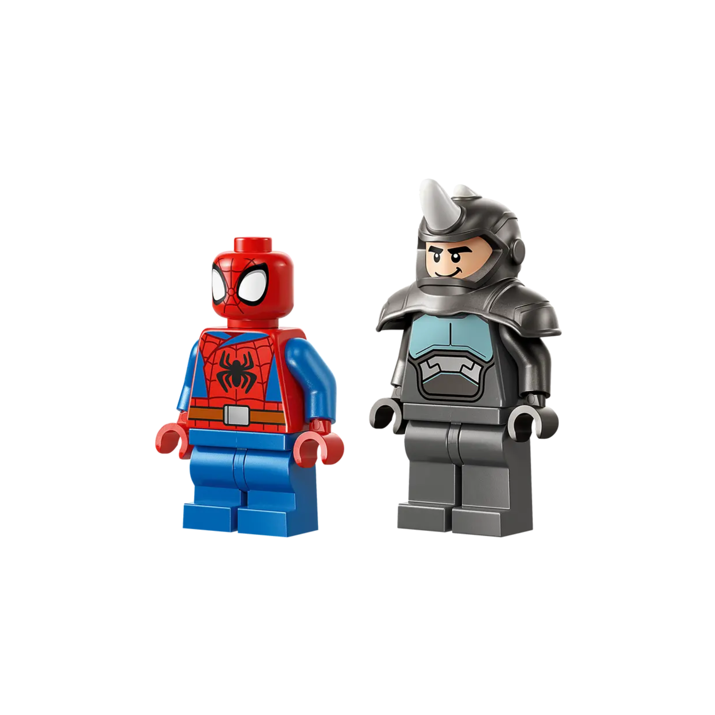 Lego Marvel Spidey on his Motorcycle vs. Rhino 11206